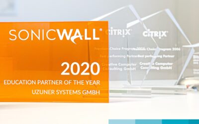 Sonicwall Education Partner of the year 2020
